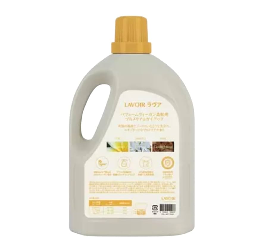 LAVOIR 柔軟剤 4L プルメリア&ガイアックの香り Amazon | LAVOIR 柔軟剤 4L プルメリア&ガイアックの香り 衣料用
